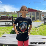Gate Drop Would rather be on My Dirt bike Youth Race Tee Shirt