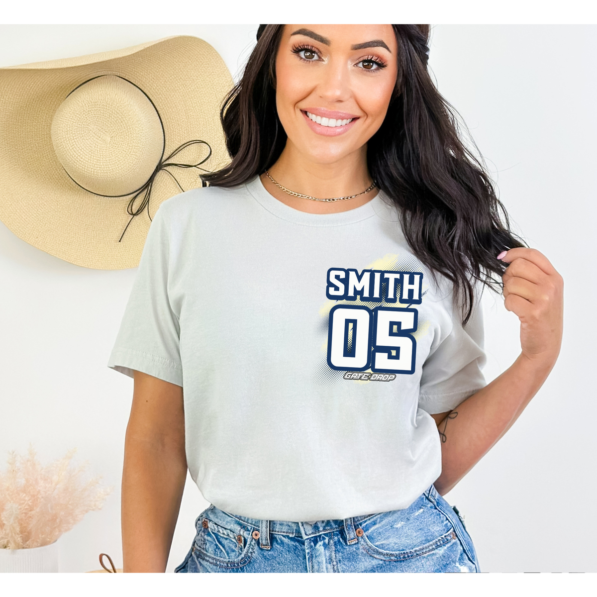 Gate Drop Custom Name and Number Adult MX Race Shirt