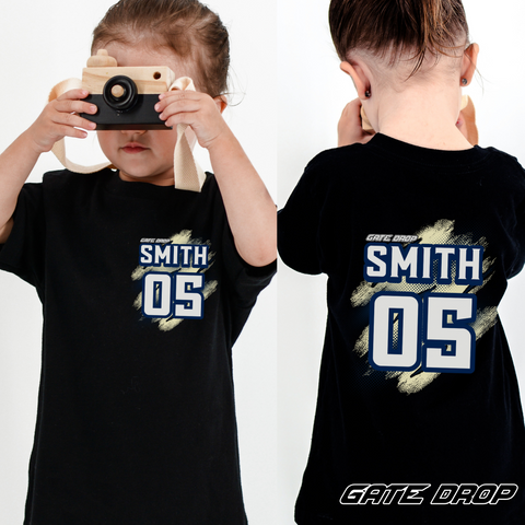 Gate Drop Custom Name and Number Youth MX Race Shirt
