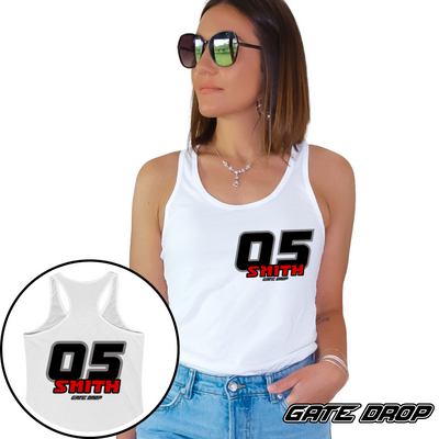 Gate Drop Moto Mom Personalized Motocross Tank Top