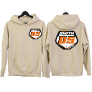 Gatedrop Custom Front and Back Plate Motocross hoodie