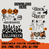 Motocross Halloween Digital Download