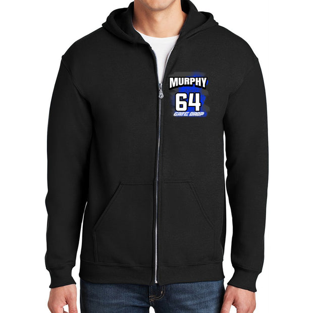 Motocross Custom GateDrop Zip Up Hoodie