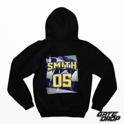 Motocross race sweater personalized with name and number in back Race day custom sweatshirt mx rider Moto Mom Moto Dad birthday gift