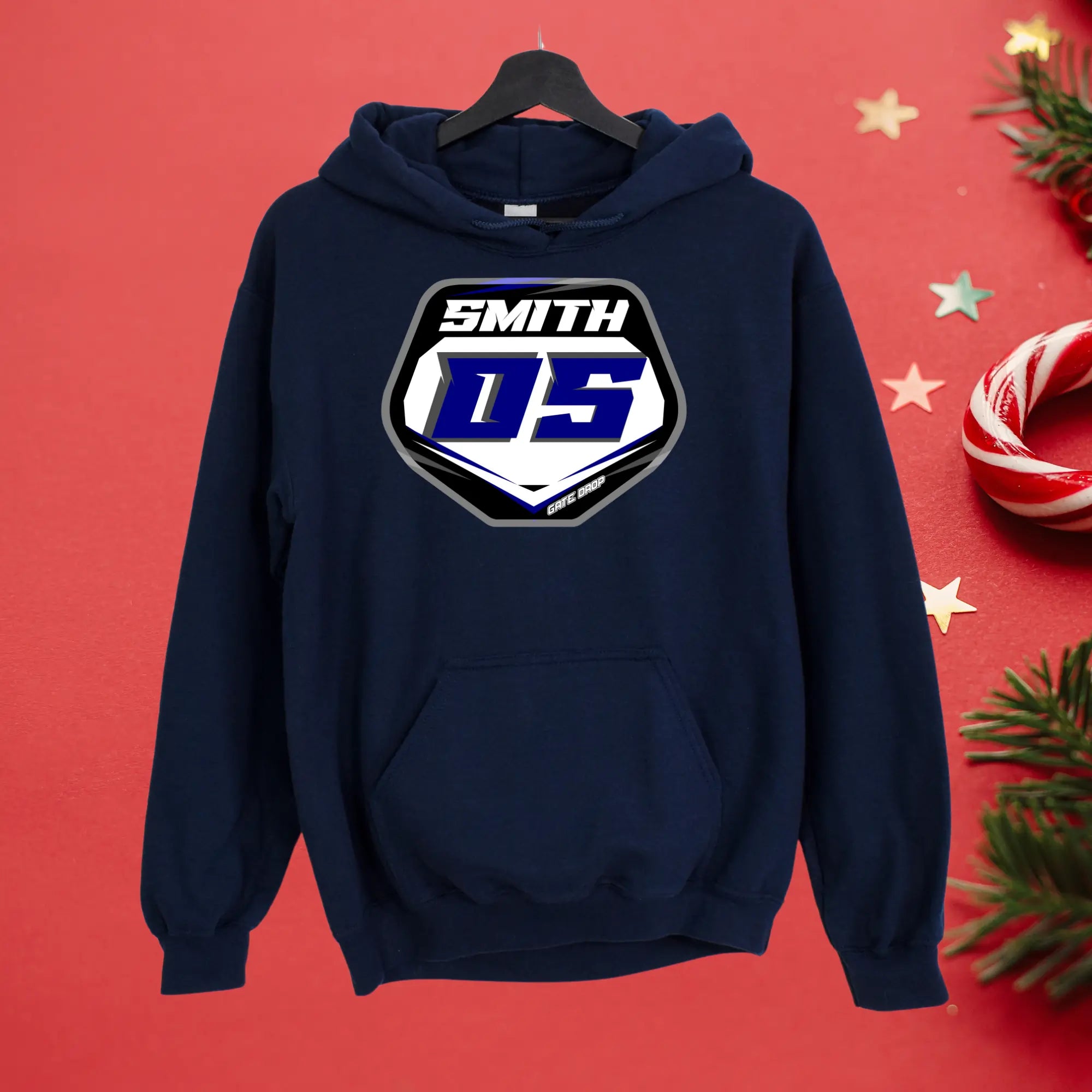 Name & Number Plate Hoodie