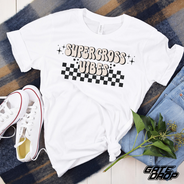 Retro Supercross Vibes t-shirt for Adult