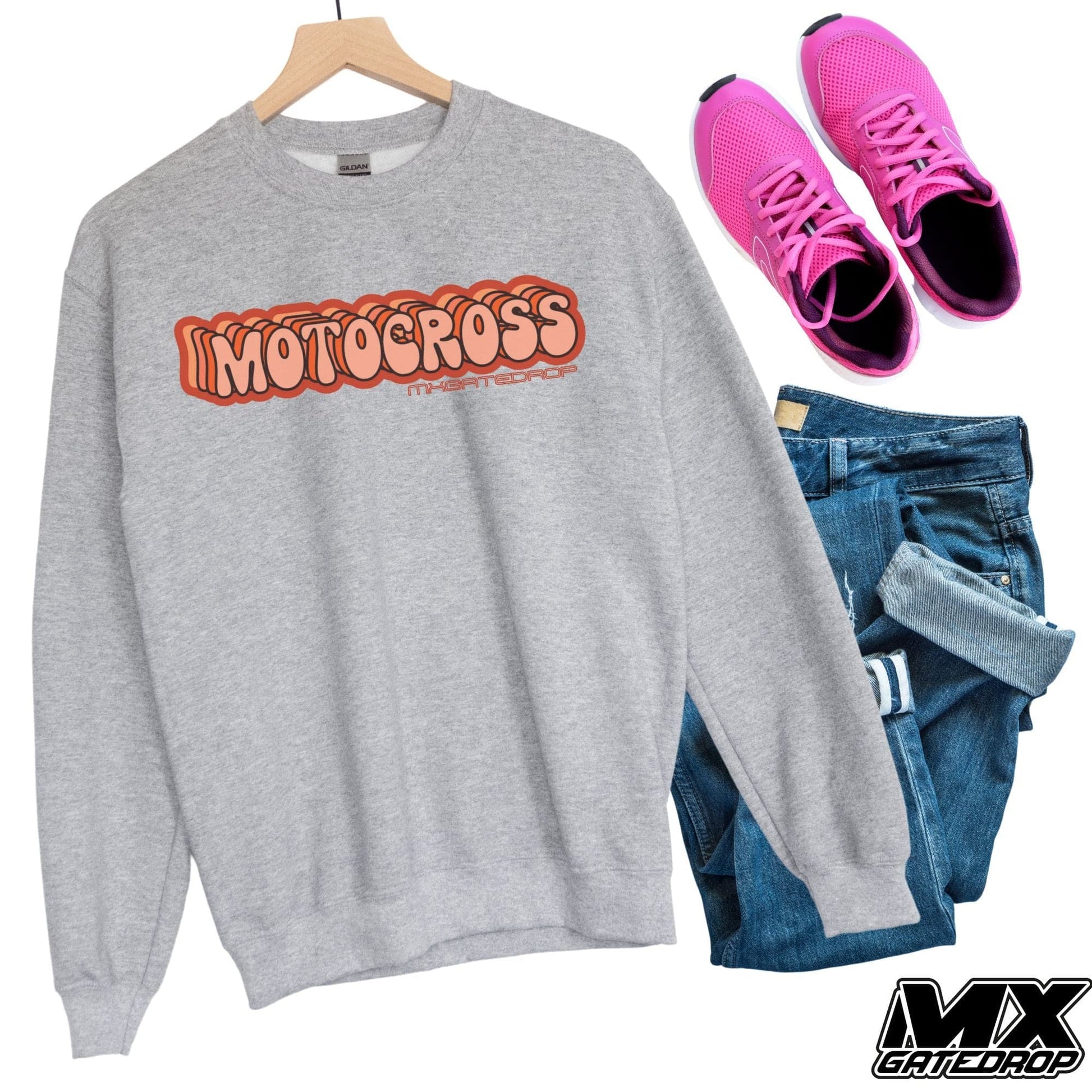 Motocross Raceday Statement Sweatshirt
