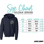 Riding Skeleton Full-Zip Hoodie