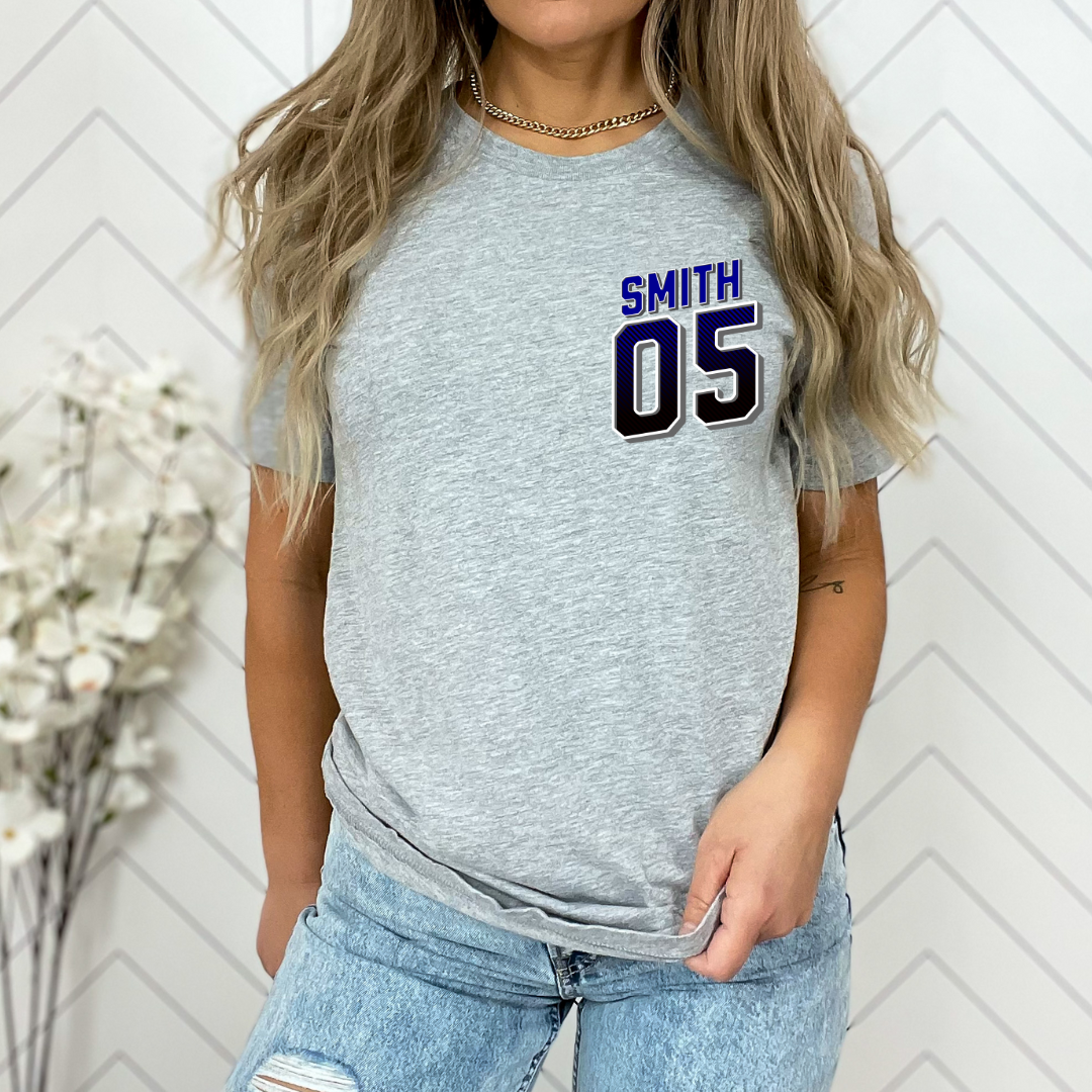Personalized Front and Back Summer Motocross Shirt
