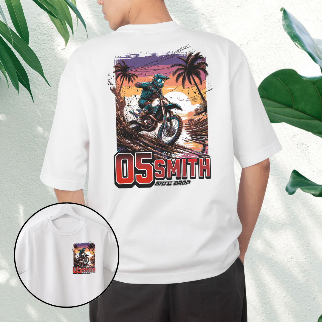 Youth Personalized Summer Motocross Shirt