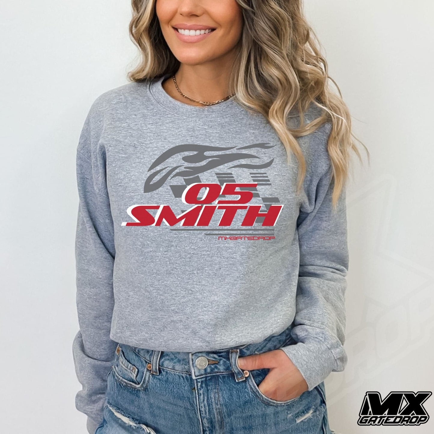 Personalized Motocross Sweatshirt