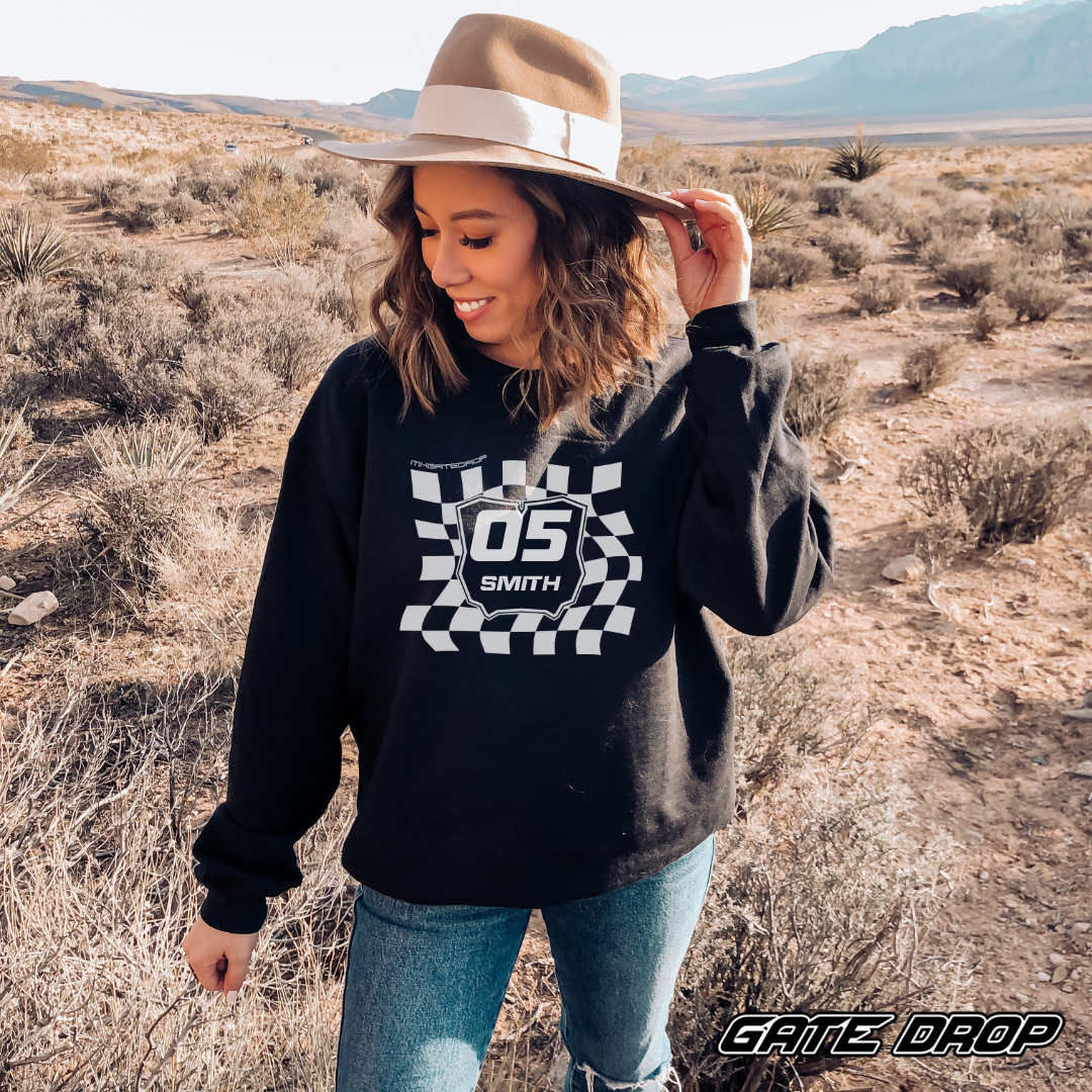 Custom Checkered Plate Sweatshirt
