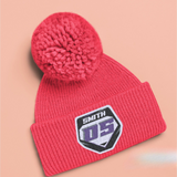 Custom Motocross Plate Beanie