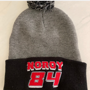 Custom Embroidered Pom Pom Motocross Beanie