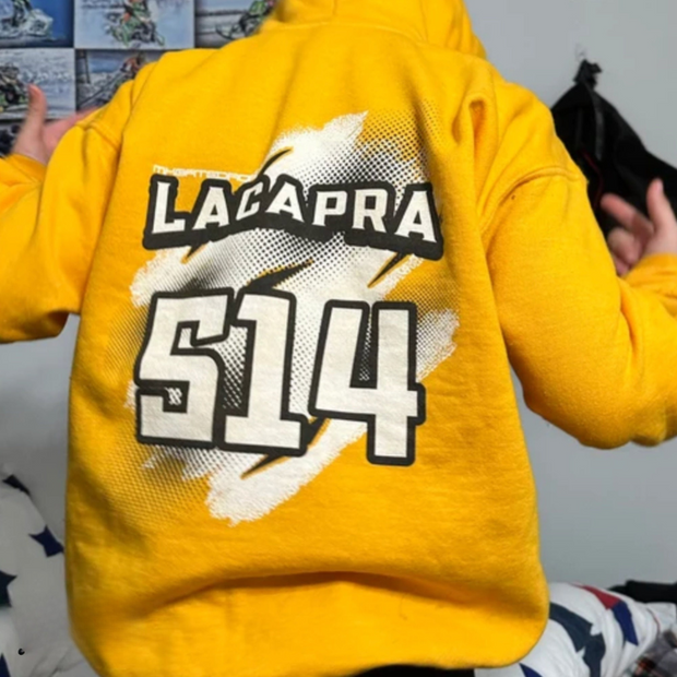 PREMIUM FRONT and BACK Moto Hoodie