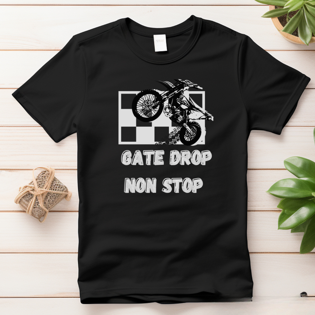 Gate Drop Non Stop Motocross Outdoor T-shirt