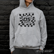 Custom Wavy Checkered Hoodie
