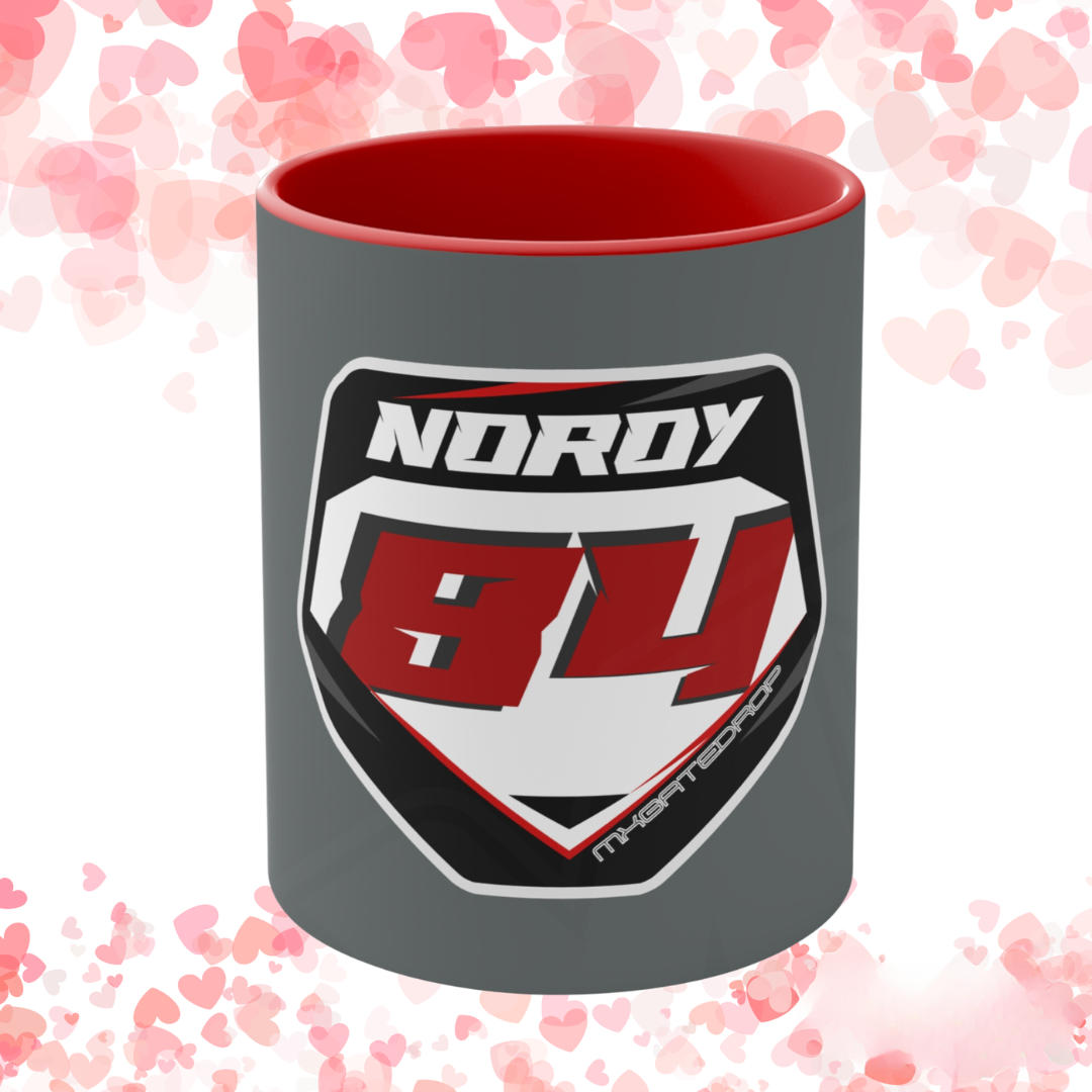 Personalized Motocross Accent Mug