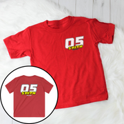 Gate Drop Personalized MX Name and Number Kids EU Gildan Shirt