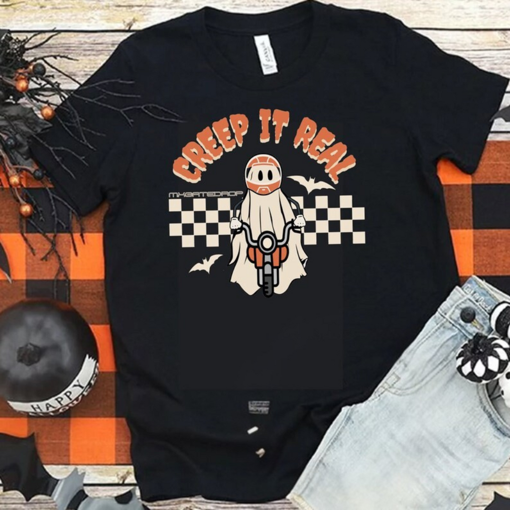 Motocross Creep it Real Halloween Shirt