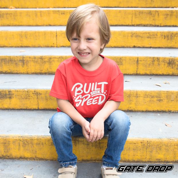 Built for Speed Motocross shirt for Toddlers