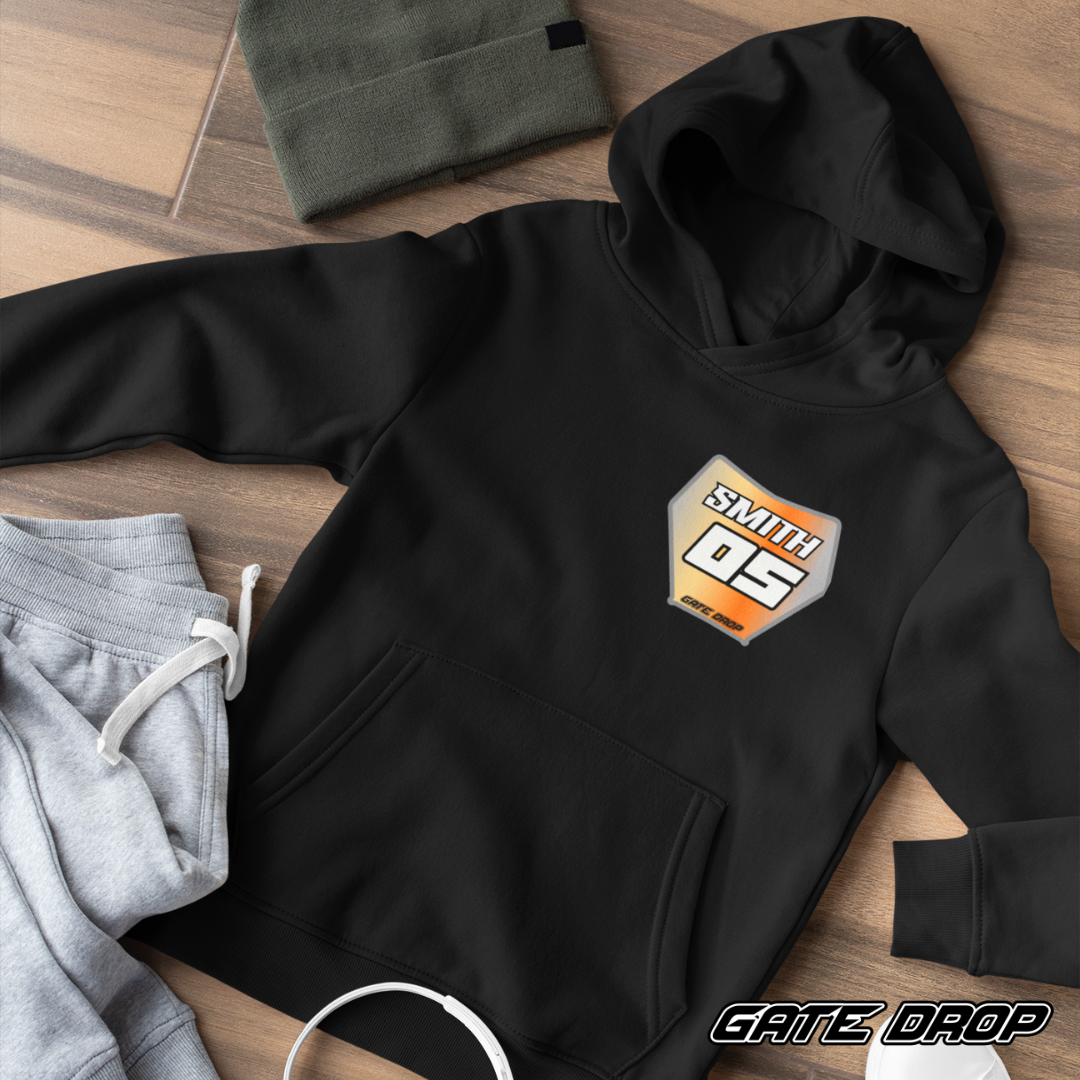 Gate Drop Custom Gradient Plate Youth Hoodie