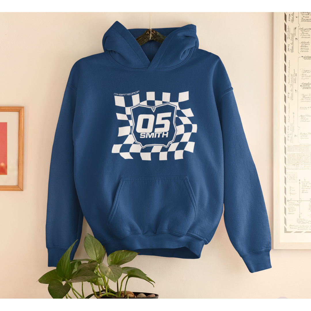 Gate Drop Custom Checkered Plate Youth Hoodie