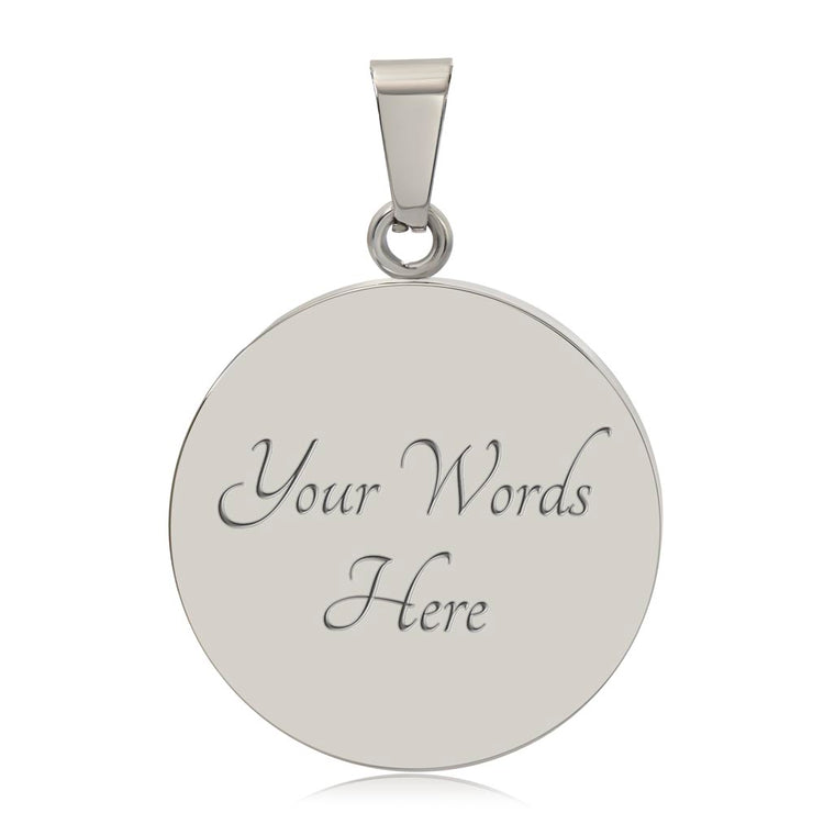 Custom Moto Mom Girfriend Necklace