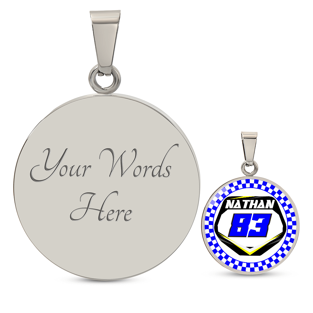 Custom Moto Mom Necklace