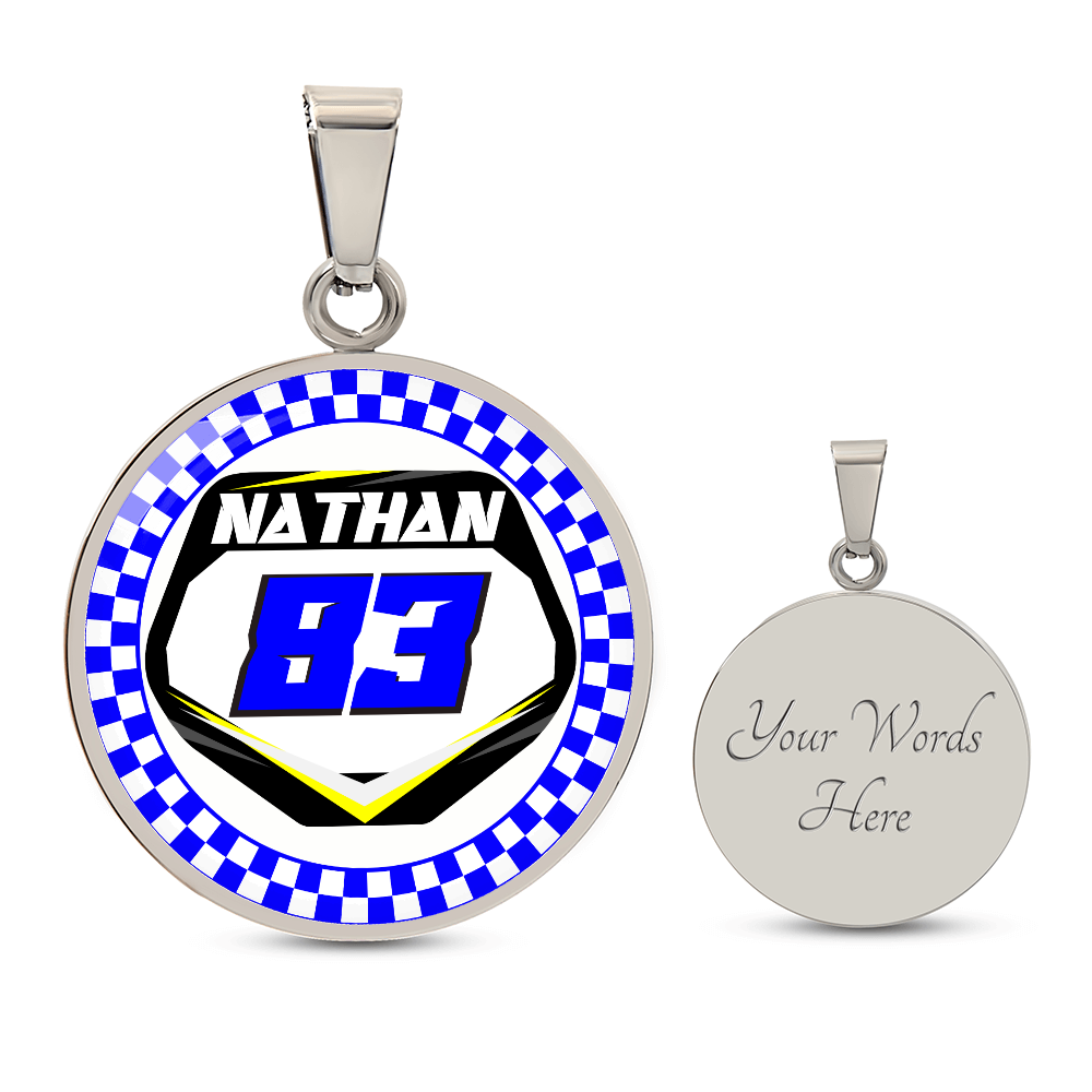 Custom Moto Mom Necklace