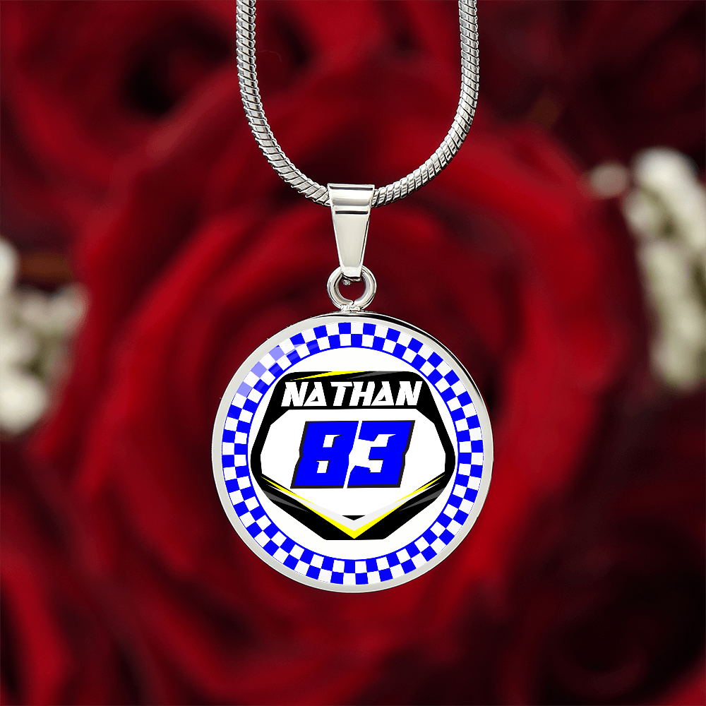 Custom Moto Mom Necklace