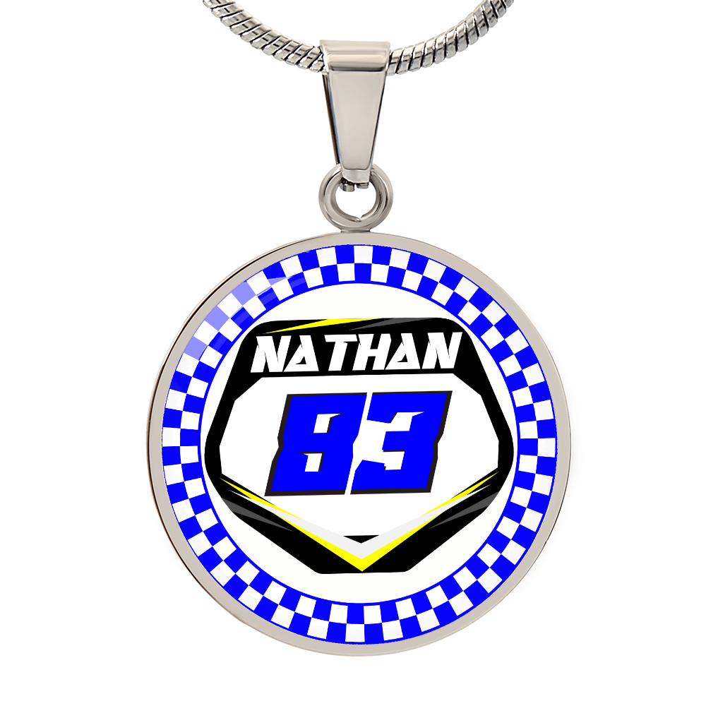Custom Moto Mom Necklace