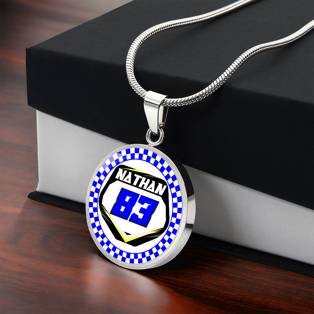 Custom Moto Mom Necklace