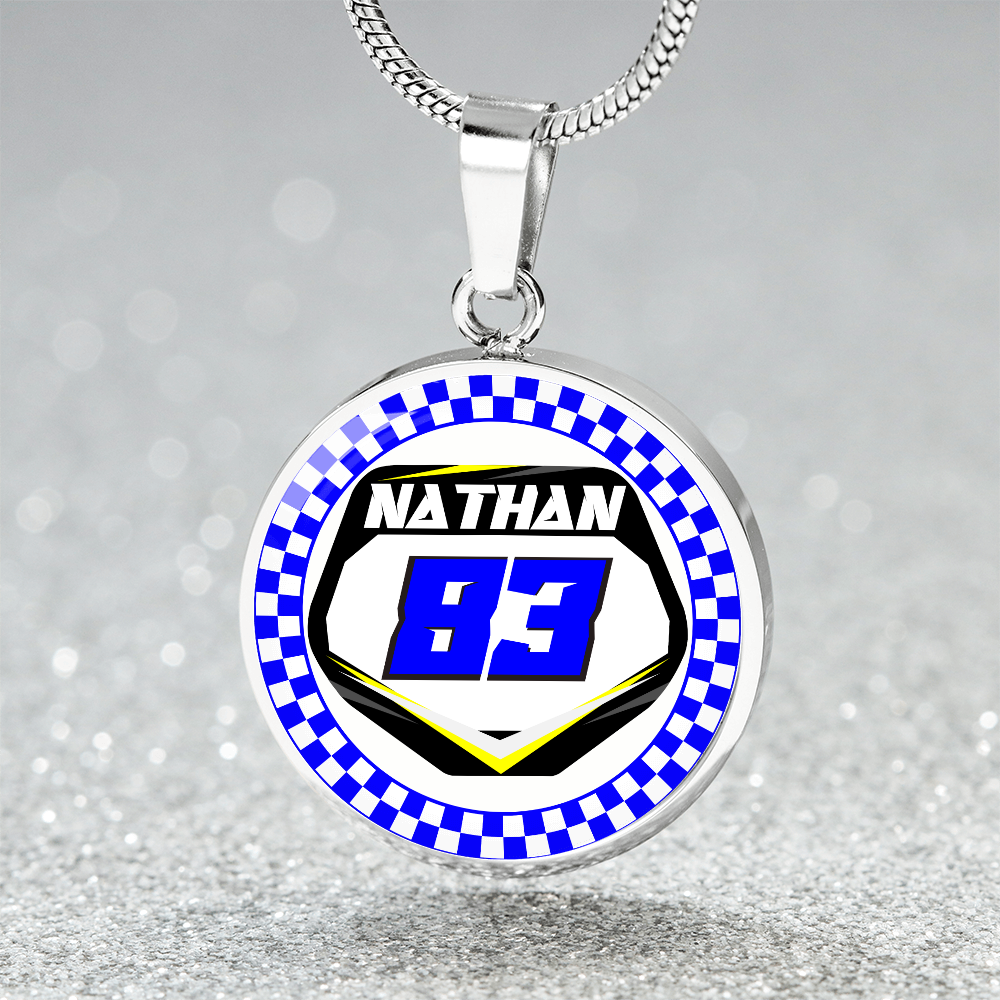 Custom Moto Mom Necklace