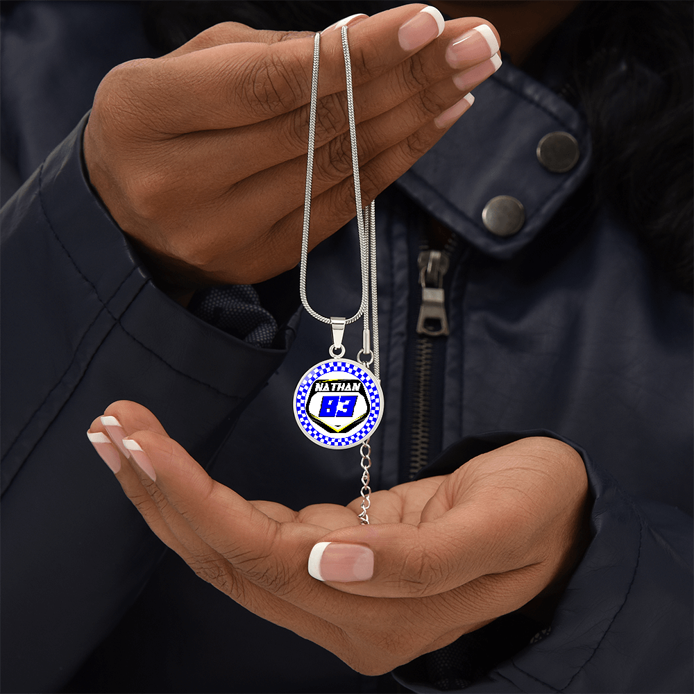 Custom Moto Mom Necklace