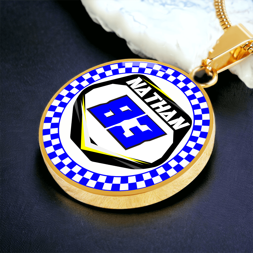 Custom Moto Mom Necklace