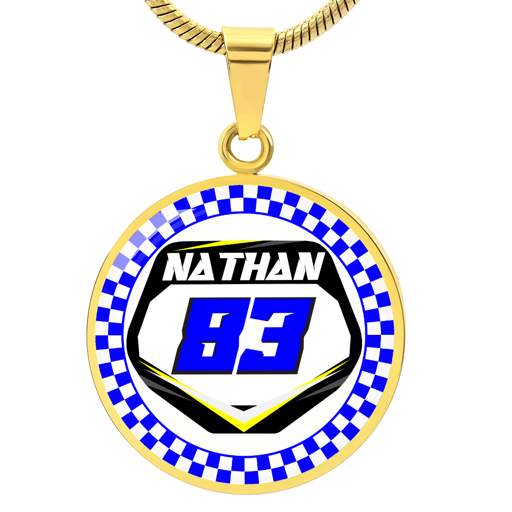 Custom Moto Mom Necklace