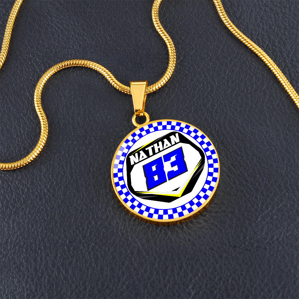 Custom Moto Mom Necklace