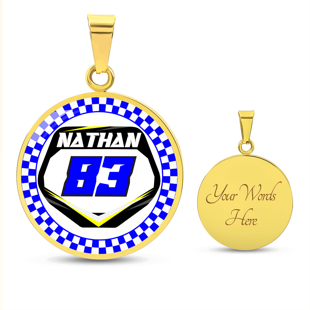 Custom Moto Mom Necklace