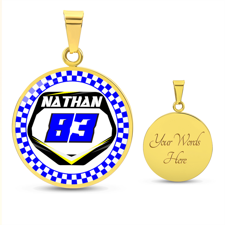 Custom Moto Mom Girfriend Necklace