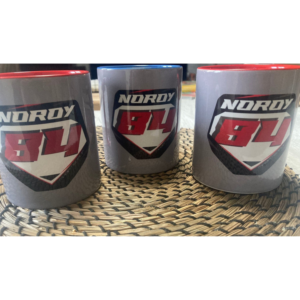 Personalized Motocross Accent Mug