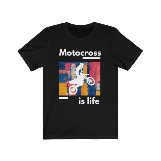 Motocross is Life T-Shirt for Aduts