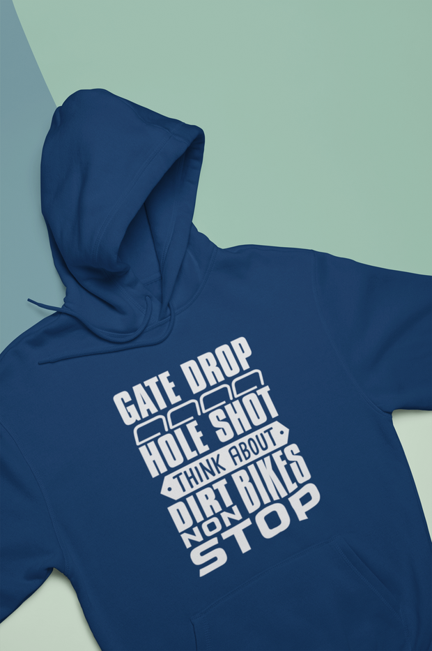 Adult Gate Drop Non Stop Motocross hoodie