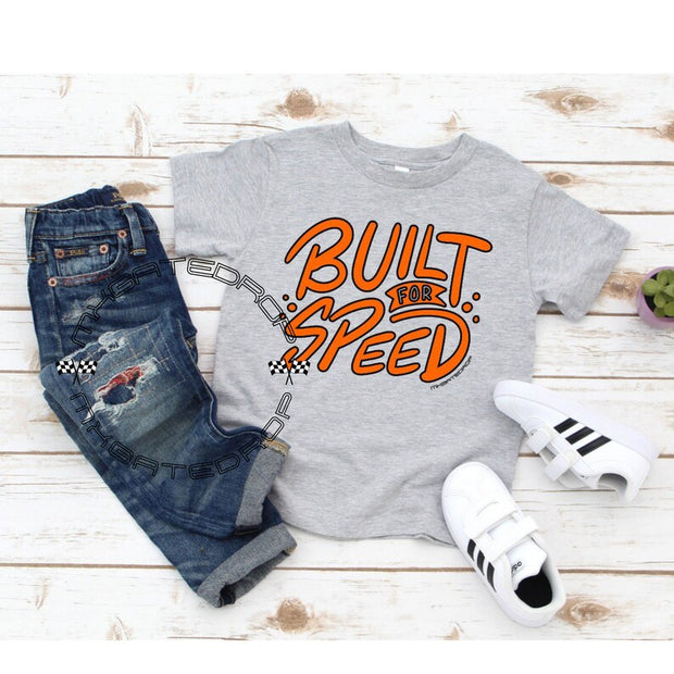 Built for Speed Motocross shirt for Toddlers