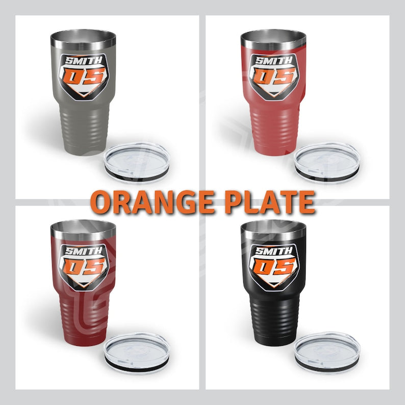 Motocross Custom Tumbler