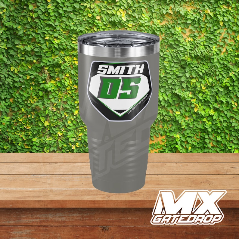 Motocross Custom Tumbler