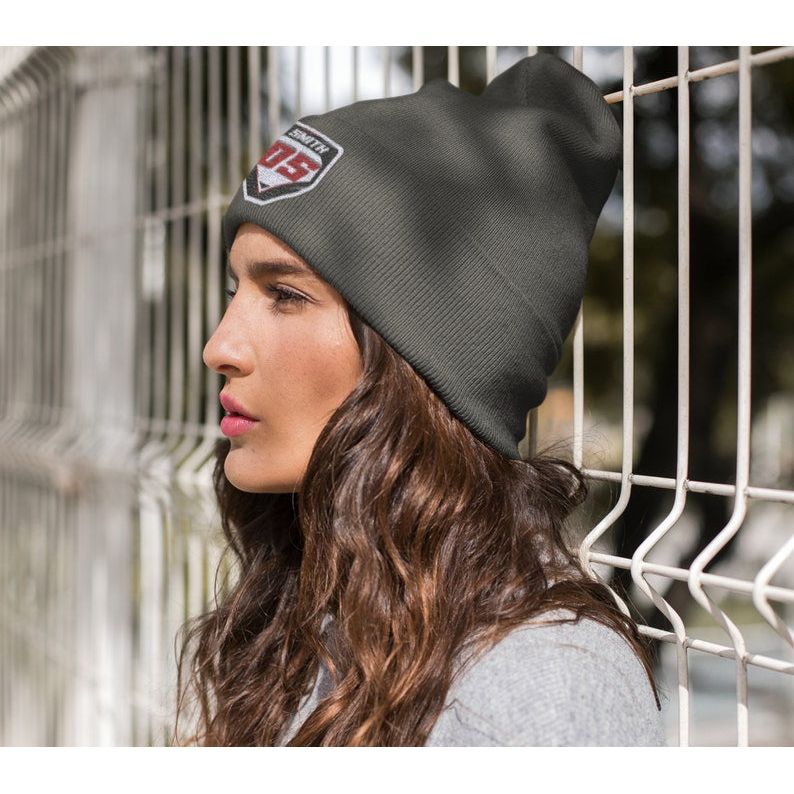 Custom Moto Plate Beanie