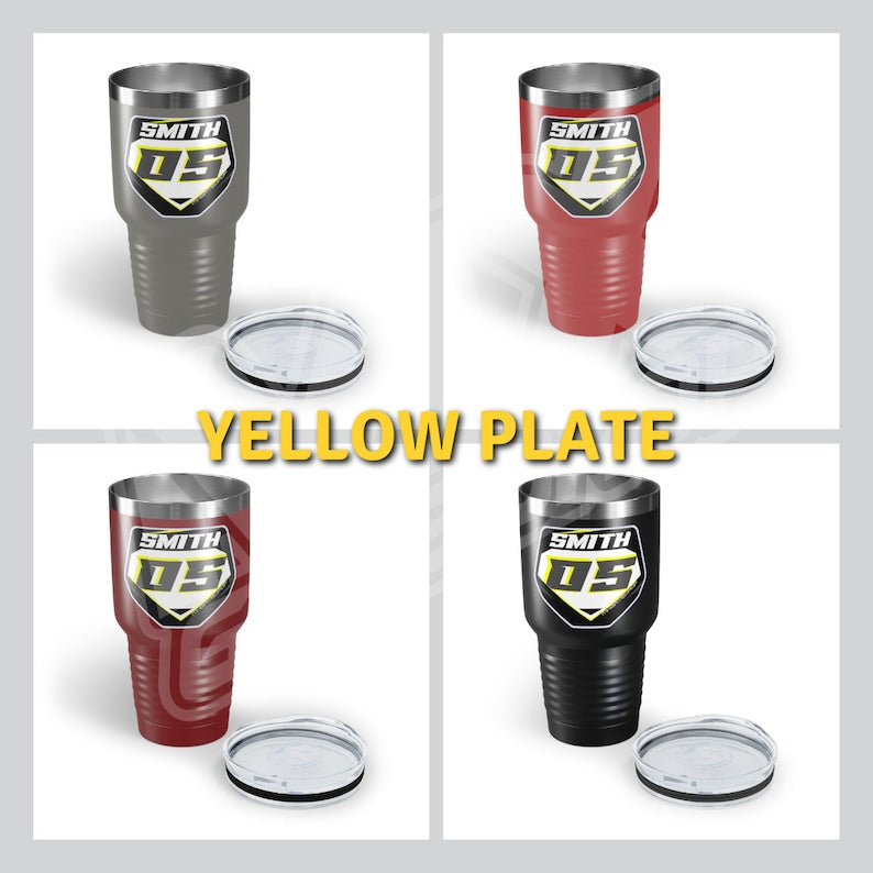 Motocross Custom Tumbler