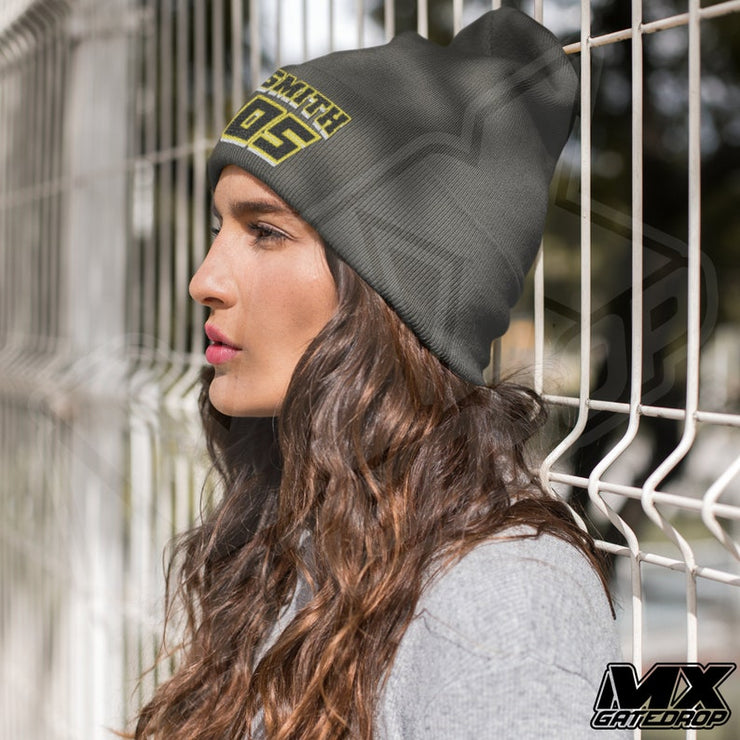 Gate Drop Custom Name and Number Beanie