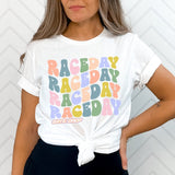 Race Day Retro Vibes Motocross Shirt - Comfort Colors®